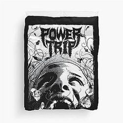 POWER TRIP save rock  Duvet Cover