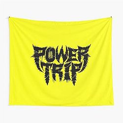 Power Trip Merch Logo Shirt Tapestry