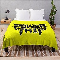 Power Trip Merch Logo Shirt Throw Blanket