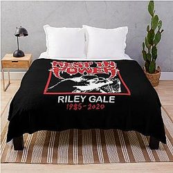 RIP Riley Gale Power Trip Resst In Power 2020 Throw Blanket