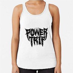Power Trip Merch 	 	  	 Racerback Tank Top