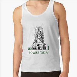 Trippy Power Trip Transmisson Tower Tank Top