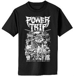 Power Trip Classic Logo Metalhead T-Shirt
