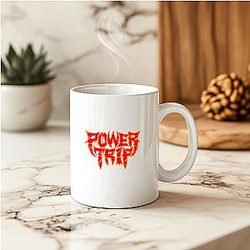 Power Trip Basic Logo Power Trip Mugs