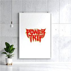 Power Trip Basic Logo Power Trip Posters