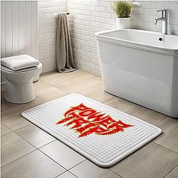 Power Trip Basic Logo Power Trip Bath Mats