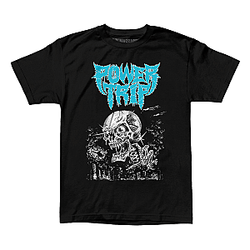 Glitter Skull DTNK2502 Power Trip T-Shirts