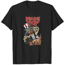 Zombie Uncle Sam PTTT2107  Power Trip T-Shirts
