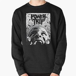 POWER TRIP save rock  Pullover Sweatshirt