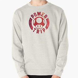 Power Trip - Mushroom Pun Pullover Sweatshirt