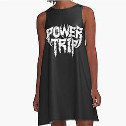 Power Trip T-Shirt Essential T-Shirt A-Line Dress
