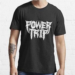 power trip merch power trip logo Essential T-Shirt