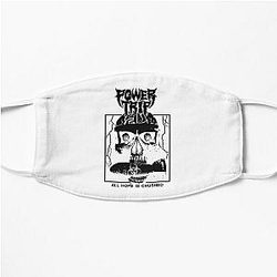 Power Trip Merch Hope Is Crushed Skull Flat Mask