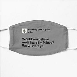 Power Trip J Cole Lyrics Flat Mask