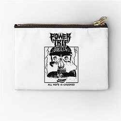 Power Trip Merch Hope Is Crushed Skull Zipper Pouch