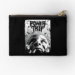 POWER TRIP save rock  Zipper Pouch