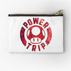Power Trip - Mushroom Pun Zipper Pouch