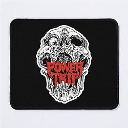 Sticker Power Trip Band Mouse Pad