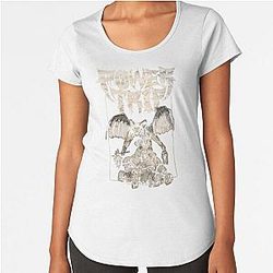 POWER TRIP  Premium Scoop T-Shirt