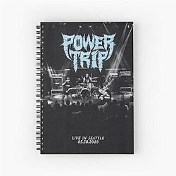 Live In Seattle Power Trip Spiral Notebook