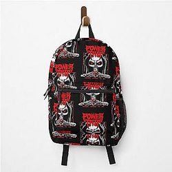 Power Trip Waiting Around To Die Classic Retro Logo Cheap Tee Logo Love Gift  Backpack