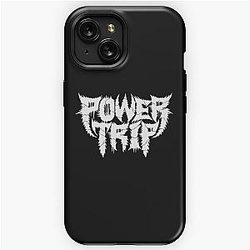 power trip merch power trip logo iPhone Tough Case
