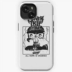 Power Trip Merch Hope Is Crushed Skull iPhone Tough Case