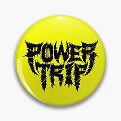 Power Trip Merch Logo Shirt Pin