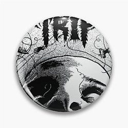 POWER TRIP save rock  Pin