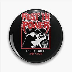RIP Riley Gale Power Trip Resst In Power 2020 Pin