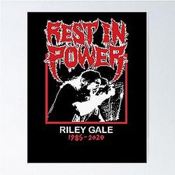 RIP Riley Gale Power Trip Resst In Power 2020 Poster