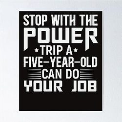 power trip  Poster