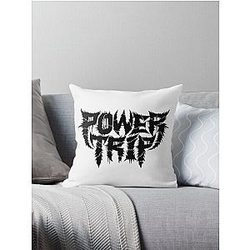 Power Trip Merch 	 	  	 Throw Pillow