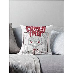 Power Trip  Throw Pillow