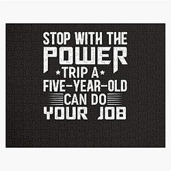 power trip  Jigsaw Puzzle