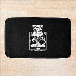 Power Trip Merch Hope Is Crushed Skull Bath Mat