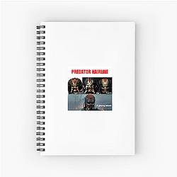 Blood Trails Predator Badlands Notebook