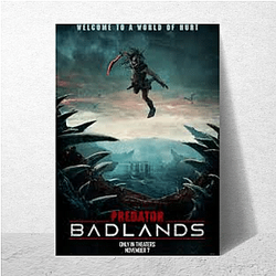 Ruthless Chase Predator Badlands Posters