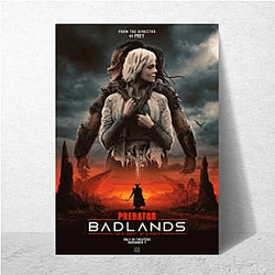 Heat Vision Predator Badlands Posters