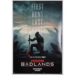 PREDATOR BADLANDS INTL ADVANCE 27x40 2025 MOVIE POSTER