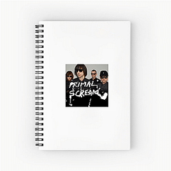 Alternative Rock Pioneers Primal Scream Notebook