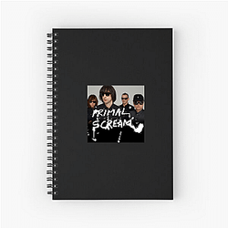 Alternative Rock Pioneers Primal Scream Notebook