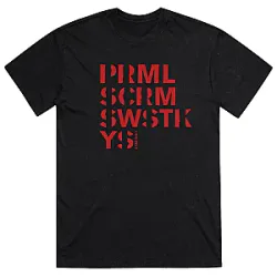 SWSTK YS For Tour 2026 DTNK0708 Primal Scream T-Shirts