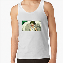 Princess Mononoke Unforgettable Battle Princess Mononoke Tank Tops