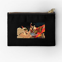 Princess Mononoke The World Is My Forest Princess Mononoke Zipper Pouches