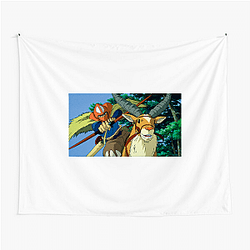 Princess Mononoke Always Epic Always Beautiful Princess Mononoke Tapestries