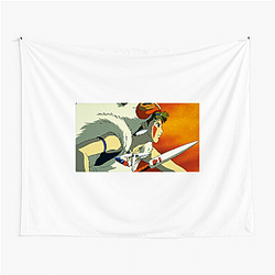 Princess Mononoke The Queen of Nature Princess Mononoke Tapestries