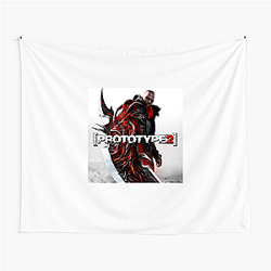 Prototype Blacklight Virus Graphic Prototype Tapestries