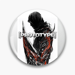 Prototype Alex Mercer's Wrath Tee Prototype Pins