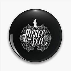 Vintage Pierce The Veil Flower Pin